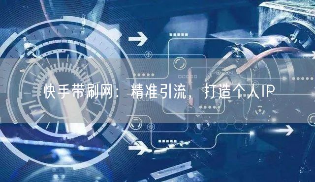 快手带刷网：精准引流，打造个人IP