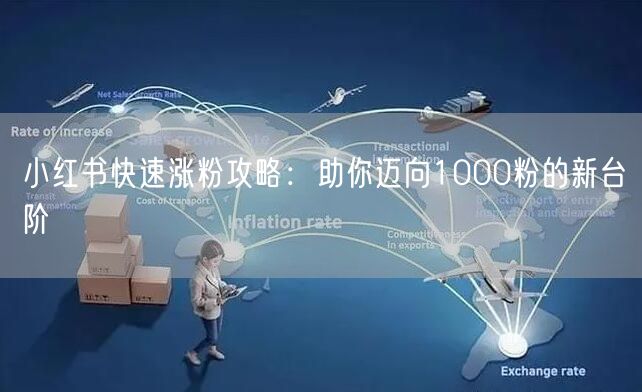 小红书快速涨粉攻略：助你迈向1000粉的新台阶